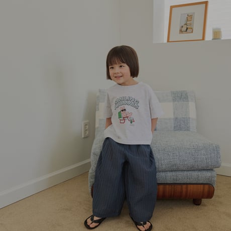 lalaland/18. rabbit half t T-shirt XS-XL
