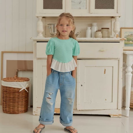 melikey/61. may two color T-shirt XS-XL