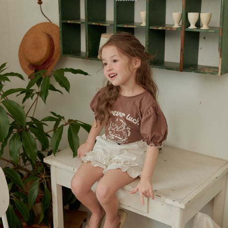 melikey/27. pony puff T-shirt XS-XL