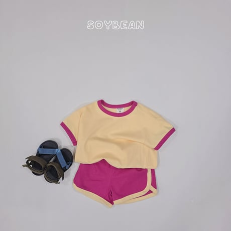 soybean/82. plan ) macaron updown set XS-XL