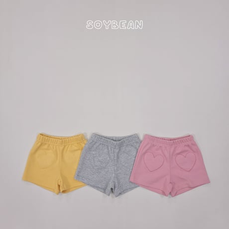 soybean/16. plan ) heart 3bu pants XS-XL