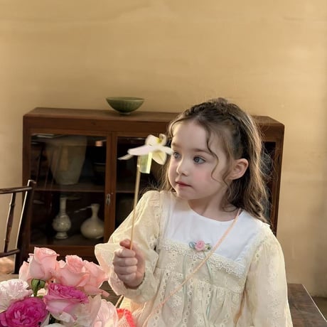 aiai/92. roze lace blouse 90-130