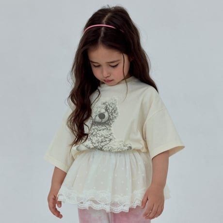 growb/66. v bear T-shirt JS-JL