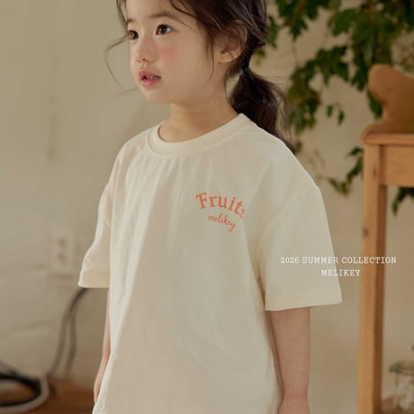 melikey/3. fruit T-shirt XS-XL