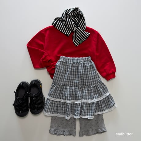 andbutter/61. Chouchou Frill Pants S-XL