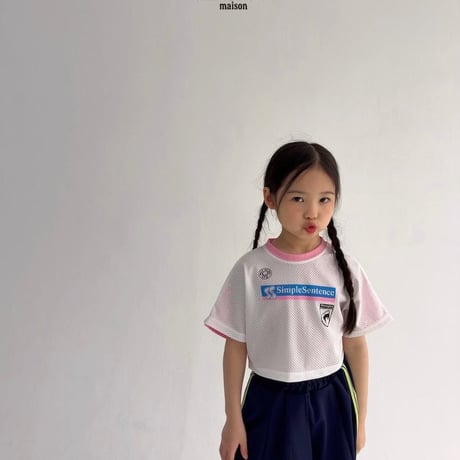 saintdoll/60. mesh crop T-shirt JS-JL