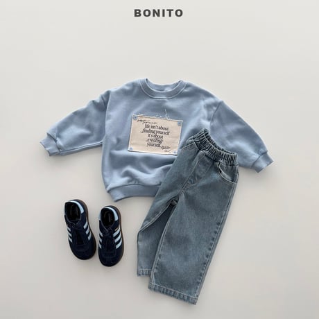 bonito/61. remember button man-to-man 12M-XL