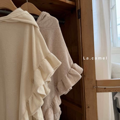 lacamel/32. frill terry hood S-L