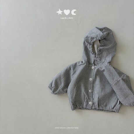 lalaland/80. b gobang hood jumper 6M-18M