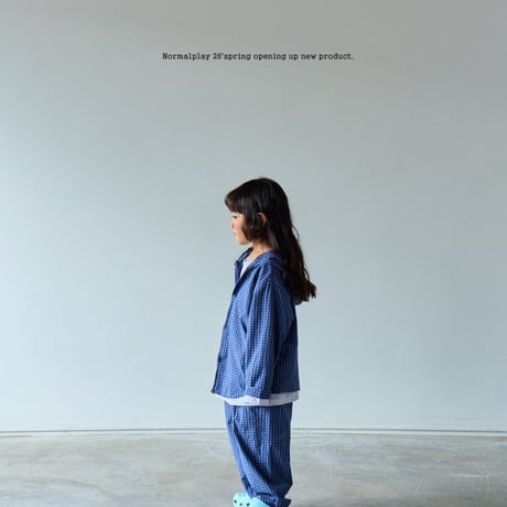 normalplay/67. peter check pants 12M-XL