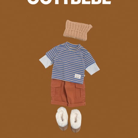 oottbebe/35. holly day cargo pants XS(0-1Y)-XL(4-5Y)