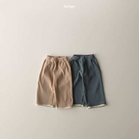 amigo/28. waffle pants XS-XL