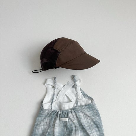 minirobe/53. Candy checkered Overalls  S-XL