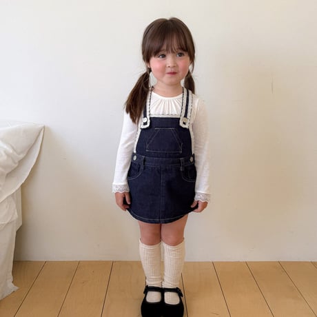bananaj/9. lace overalls one-piece XS-JS