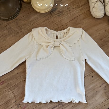 marron/61. smile T-shirt XS-L