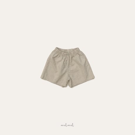 melmel/19. Linen Shorts XXS-XL