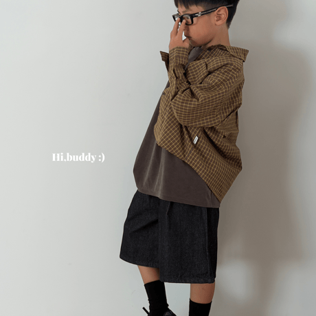 hibuddy/13. check day shirt S-XL