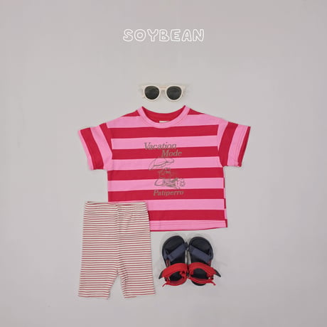 soybean/37. plan ) vacance dangara half t T-shirt JS-JM