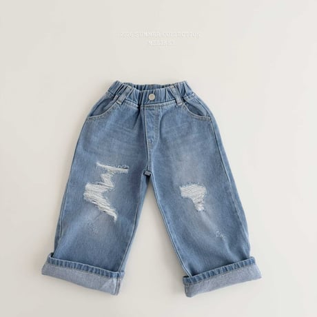 melikey/43. old style denim pants XS-XL