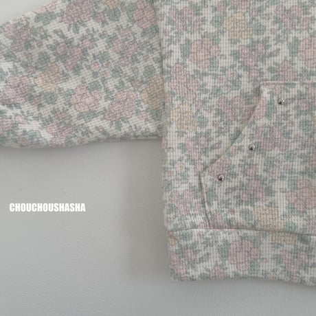 chouchoushasha/26. Lilystudded Hooded Jumper XS-XL