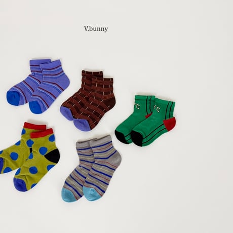 vbunny/91. mix boy socks set M(130-150)-XL(180-210)