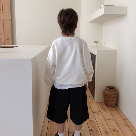 fromi/17. wide half pants S-XL
