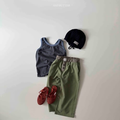 andbutter/53. Cross sleeveless S-XL