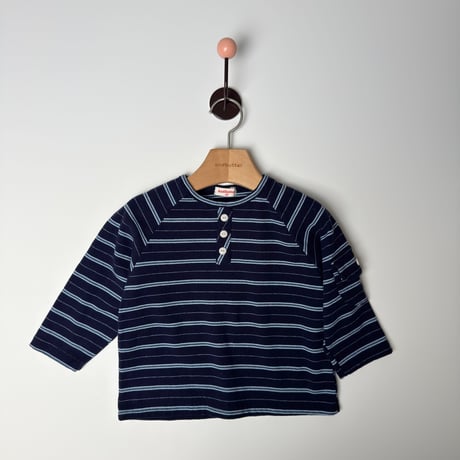 andbutter/9. Flap Stripe Tee JS-JM