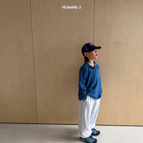 hibuddy/2. vivid collar T-shirt S-XL