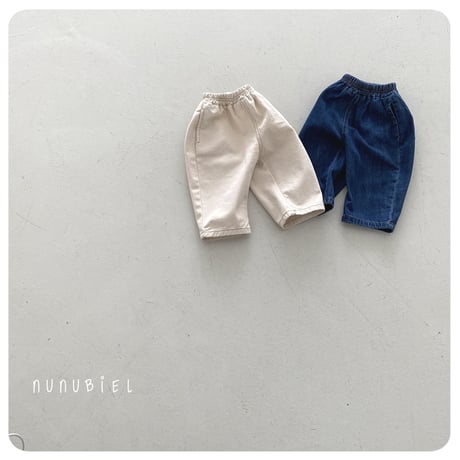 nunubiel/43. denim pants XS-XL