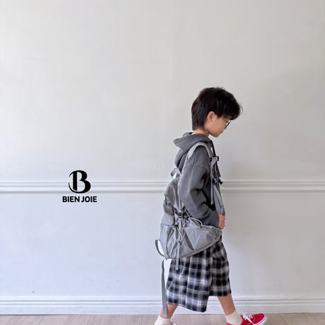 bienjoie/5. robe check pants S-XL