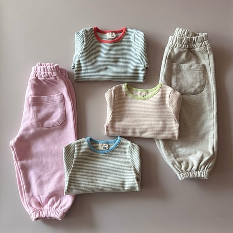 bonbonbutik/22. spring linger T-shirt JS-JM