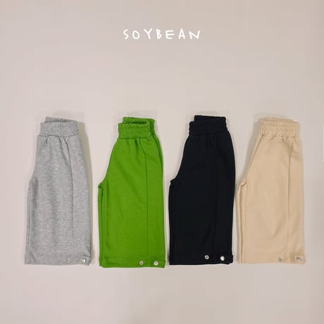 soybean/110. snap wide pants JS-JM