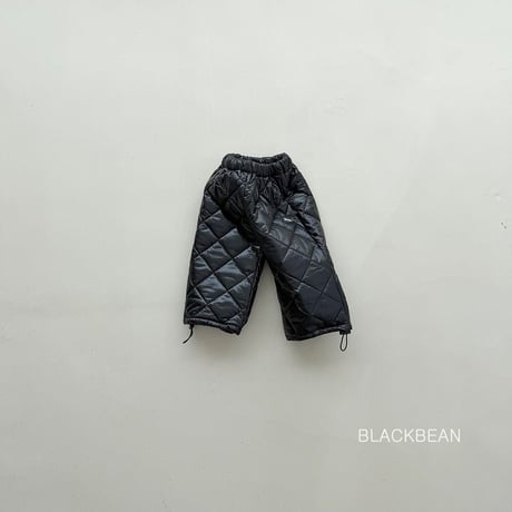 blackbean/46. north padding pants S-XL