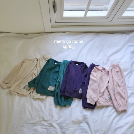 merrygoround/23. terry set XS-2XL