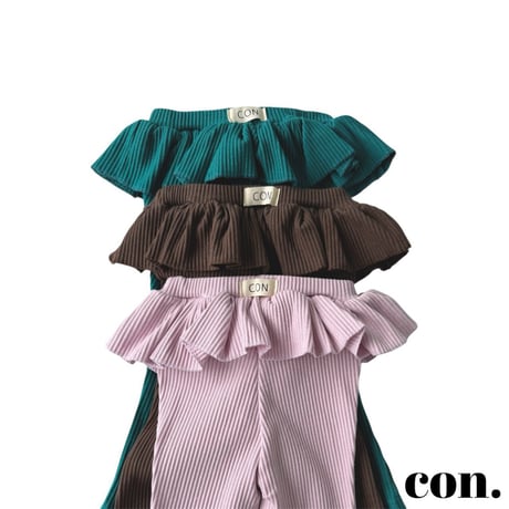 con/3. fril lets cut ( bootscut ) leggings XXS-M
