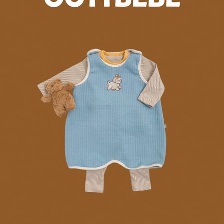 oottbebe/12. monsil sleeping vest S(1-2Y)-L(5-7Y)