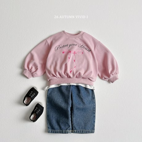 vividi/185. pink ribbon napal updown  XS-XL