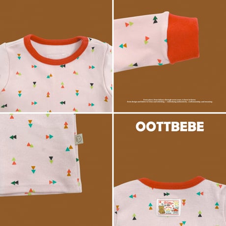 oottbebe/15. Triangle rectangle inner wear XS(0-1Y)-XL(4-5Y)