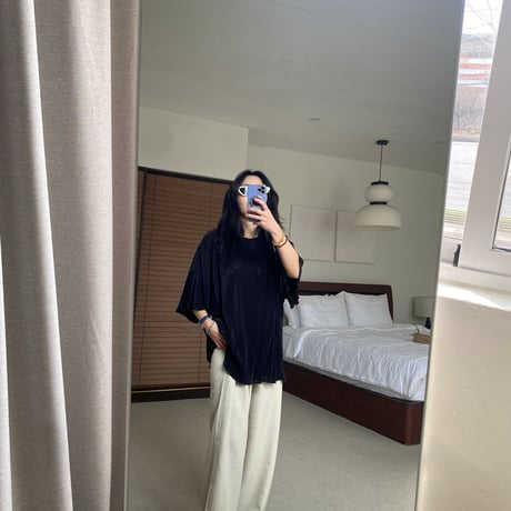 mikki/19. knee anna linen pants ADULT