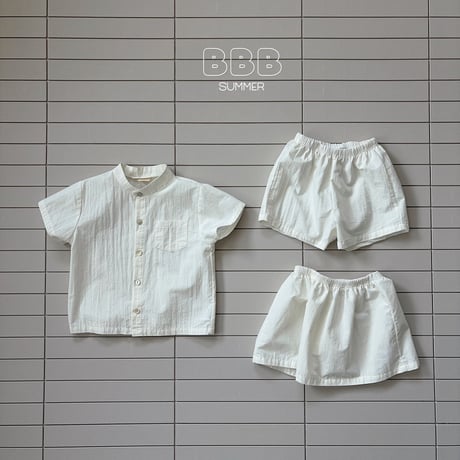 bellabambina/108. onui half Pants set 12M-XL