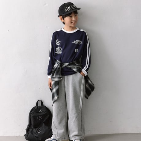 nicetomeetyou/57. ( jersey )89 line T-shirt S-XL