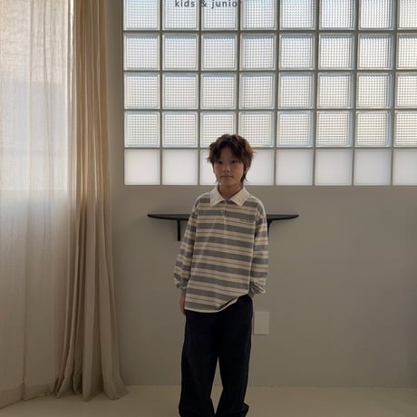 owen/3. studio collar T-shirt S-XL