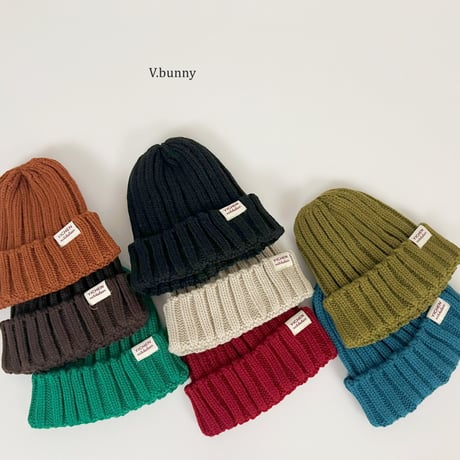 vbunny/75. kozi beanie FREE(47CM-52CM)