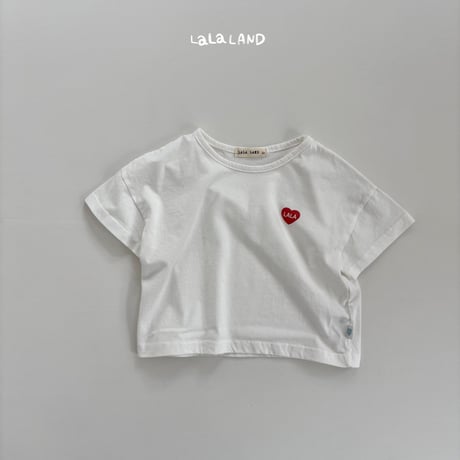 lalaland/22. lala heart half t T-shirt XS-XL