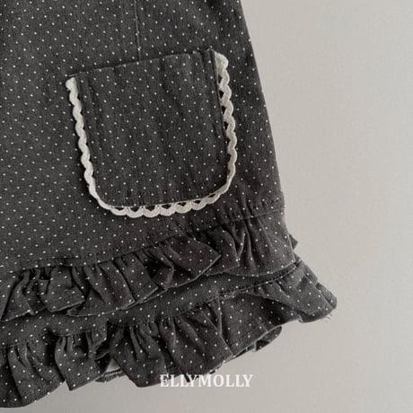 ellymolly/129. little pocket fril one-piece 5-11
