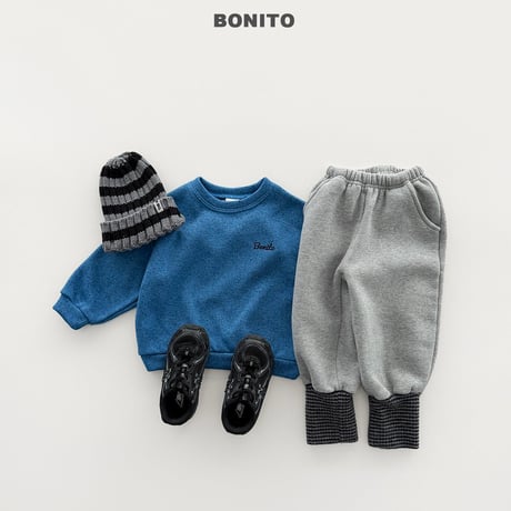bonito/66. voca knit man-to-man 12M-XL