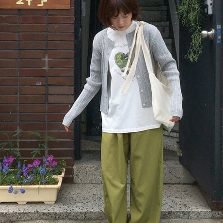 digreen/50. wiggly rib cardigan. (mom) FREE