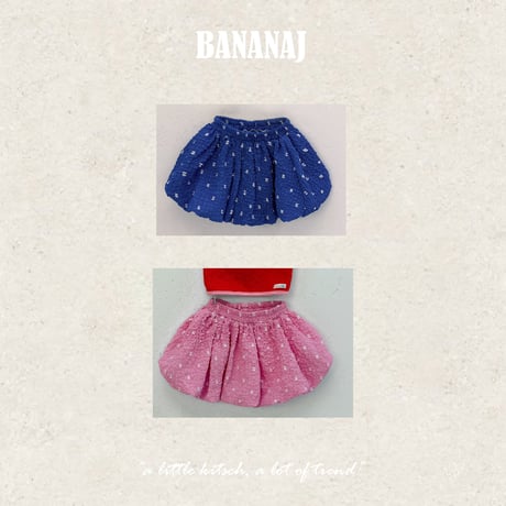 bananaj/65. cloi bullon skirt XS-JS