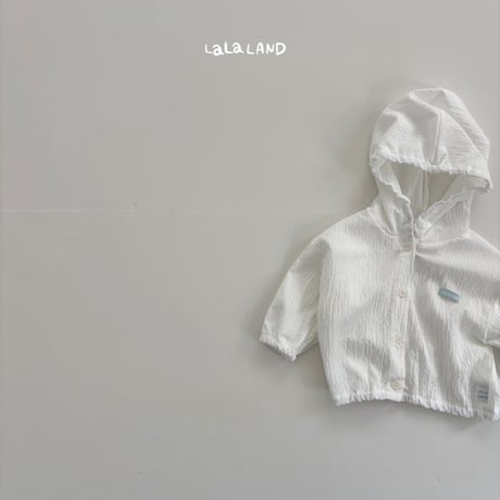 lalaland/77. creamy hood 6M-18M